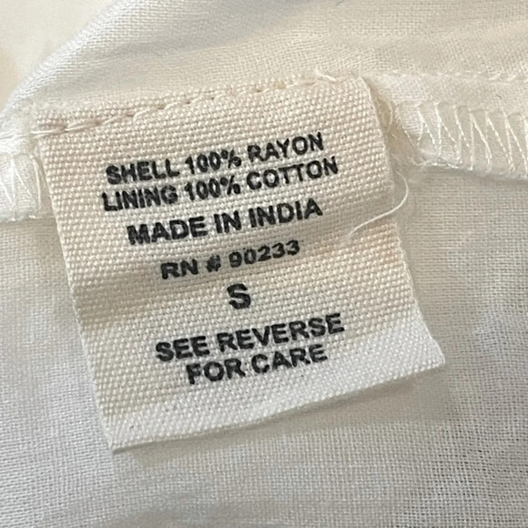 LA Hearts by PacSun Women's White and Purple Dress samll - Picture 6 of 7